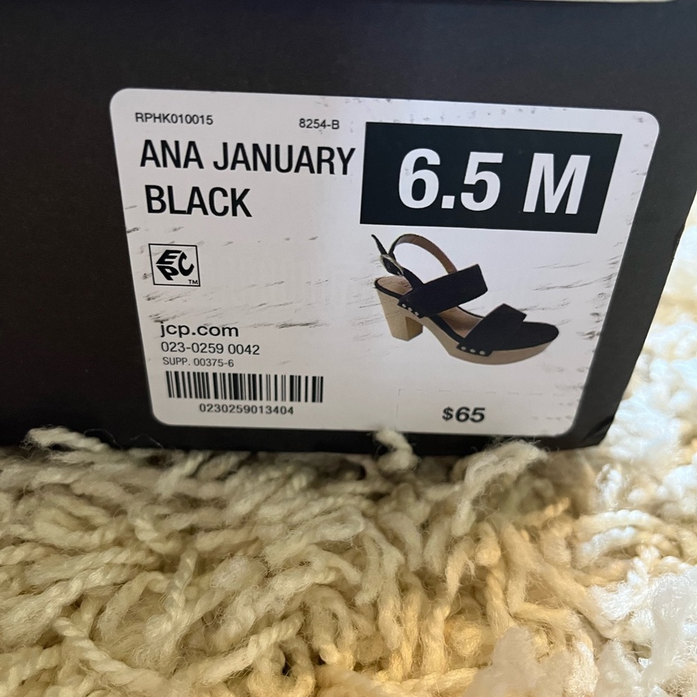 NWT ANA sandals 🖤 - Picture 9 of 9